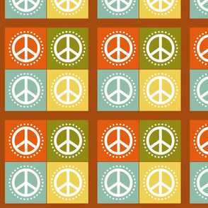Peace Cheater Quilt
