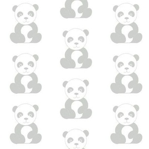 Pandas in Grey