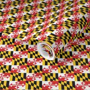 Tiny Maryland Flags