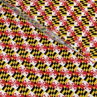 Tiny Maryland Flags