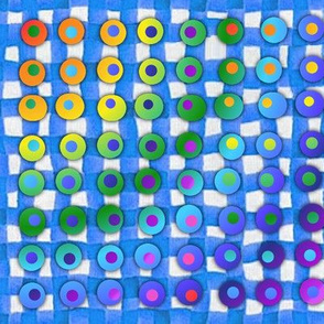 checkered_tablecloth_blue_and_dots