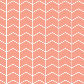 coral chevron