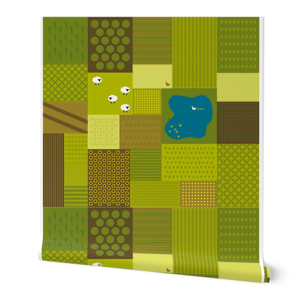 Farmyard Playmat / Quilt