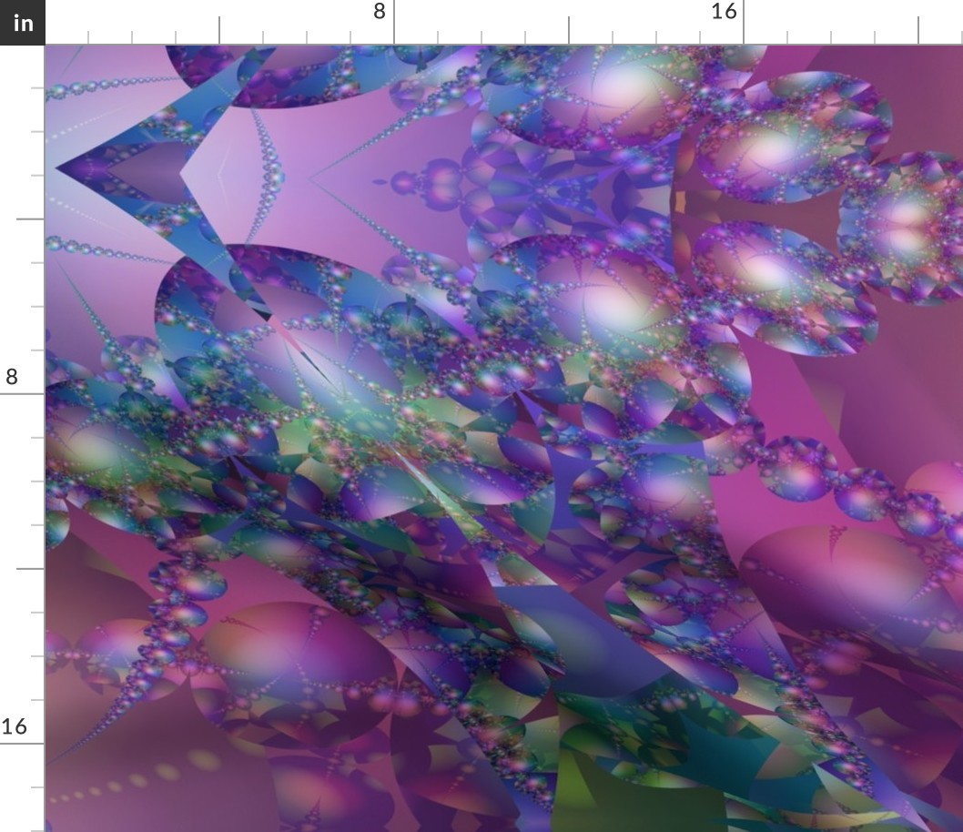 Purple Bubble Fractal