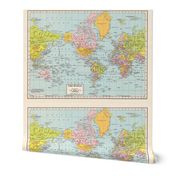 Vintage World Map