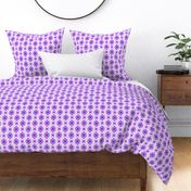  Elegant Purple Medallion Pattern 