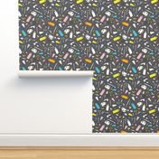 I love art class back to school artist art supply illustration pattern