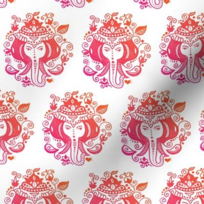 Ganesh elephant india theme illustration pattern