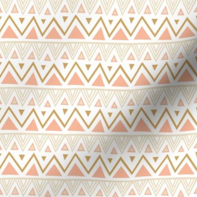 Pastel Tribal - Coral