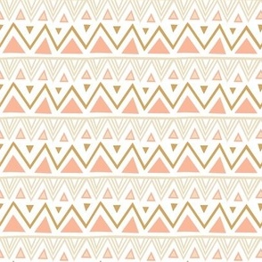 Pastel Tribal - Coral