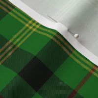 Paton family tartan, c. 1930,6" modern colors