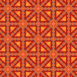 Kolonaki Triangles - Orange