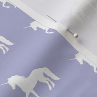 Prancing Unicorn on Lavender