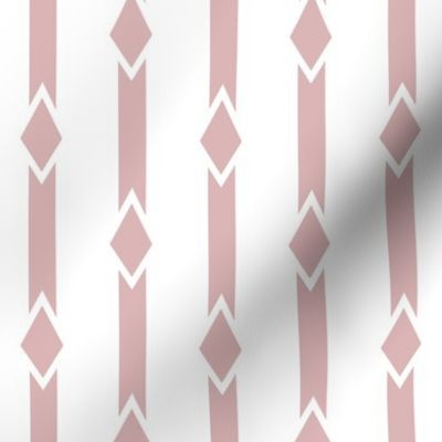 Diamond Stripe Pink