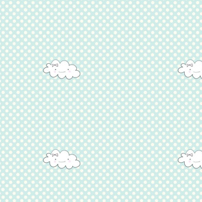 Clouds and dots