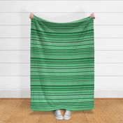 stripe_carlos- mint, forest green, leaf green