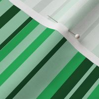 stripe_carlos- mint, forest green, leaf green