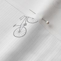 Bikes on White by Friztin