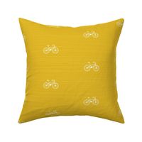 Bike on Yellow by Friztin