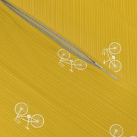 Bike on Yellow by Friztin