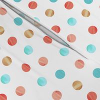 Watercolor Scatter Dots