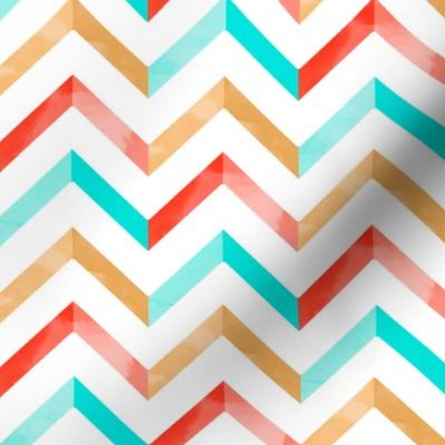 Watercolor Chevron