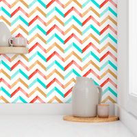 Watercolor Chevron