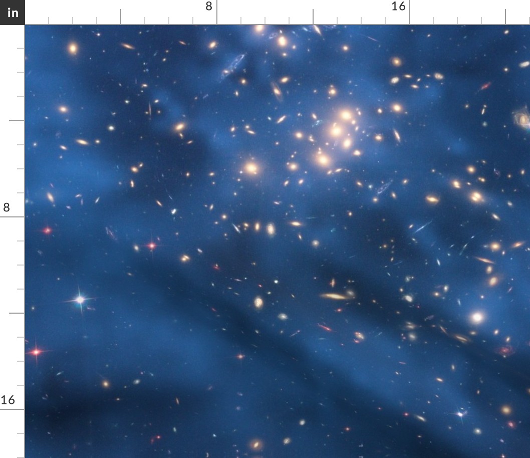 HD Hubble Finds Dark Matter Ring in Galaxy Cluster