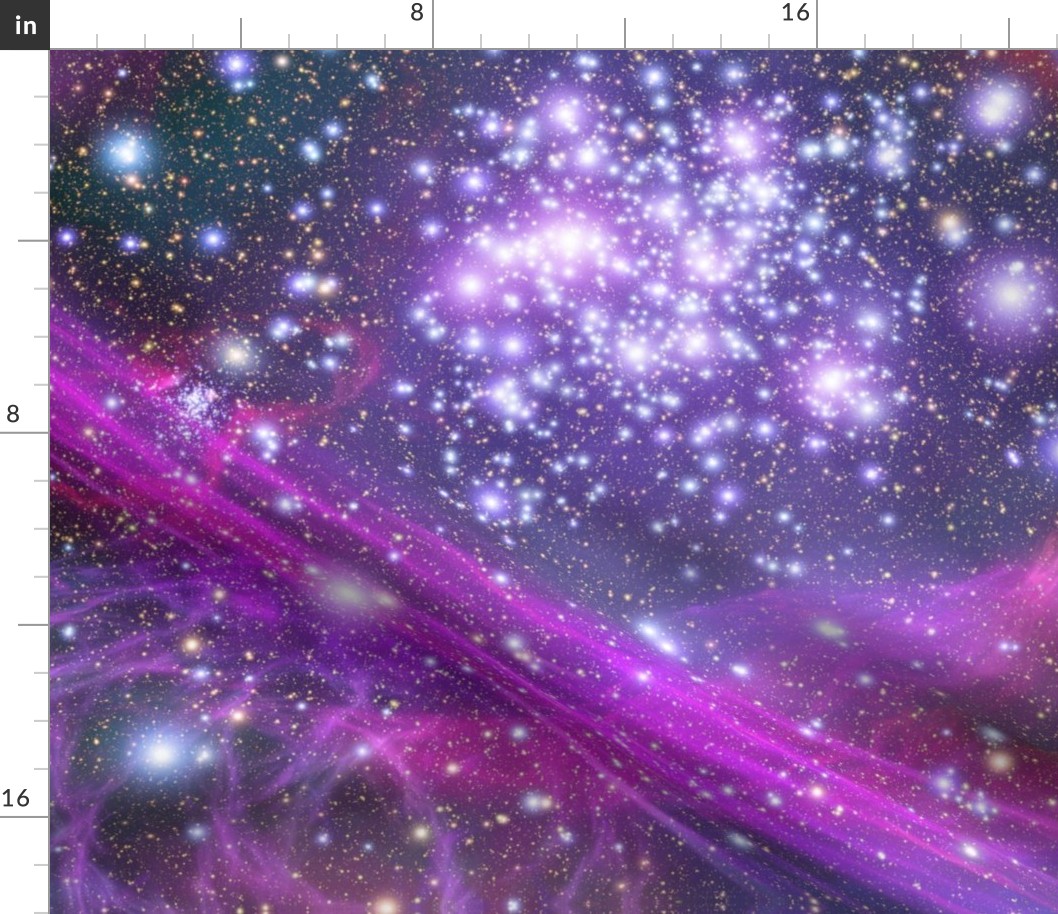 Hubble, cosmos, galaxia, nebulosa, espacio, estrellas, universo Tela |  Spoonflower