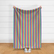 Circus Rainbow Stripes