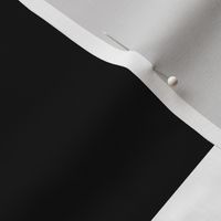 Large Bear Crib Sheet // Black and White