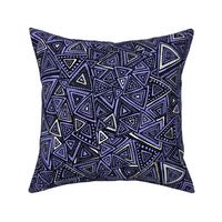 Tribal Triangles (purple)