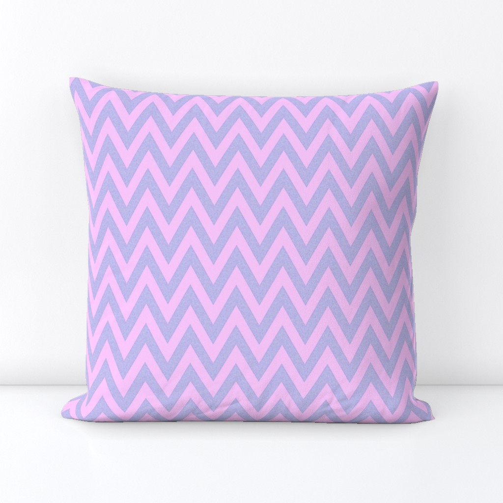  Pink and gray Chevron or herringbone  baby pink and grey linen