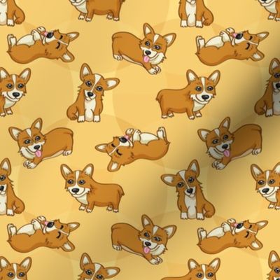 Corgis! (Yellow)