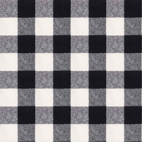 Custom Wool Blanket Buffalo Check 1"