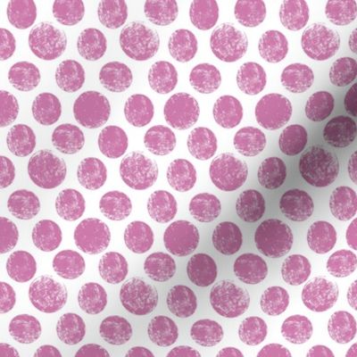 RUBBER DOTS rose antique 