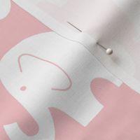 Jumbo Elephant Pink