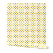 Polka Dots in Gold Sparkle