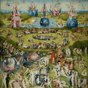 20" The Garden of Earthly Delights - Bosch