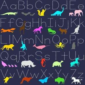 Animal Alphabet Parade 