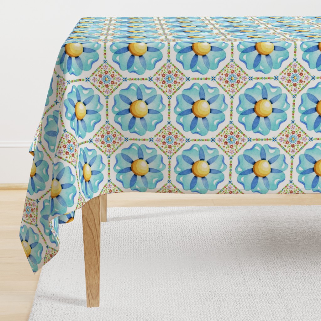 Blue Daisy Boho