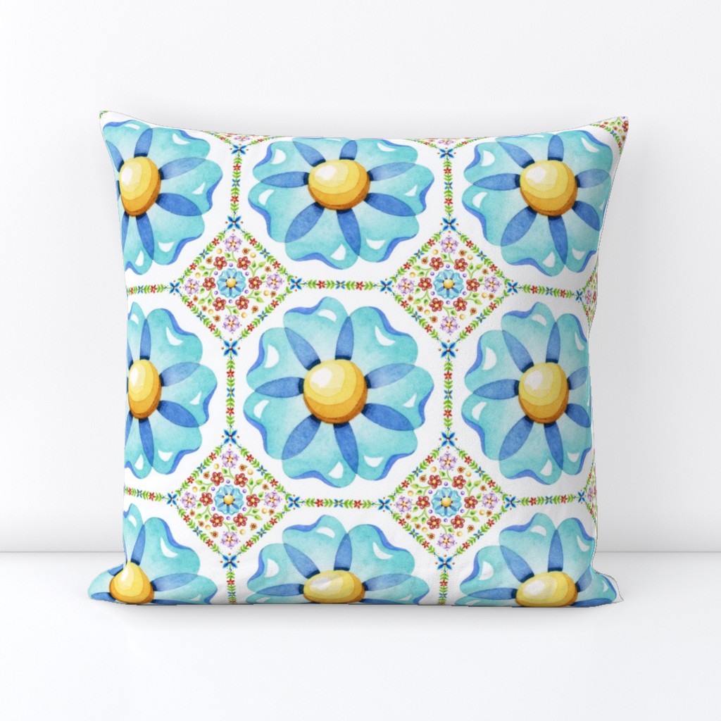 Blue Daisy Boho