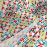 Cottage Chic Gingham Allover