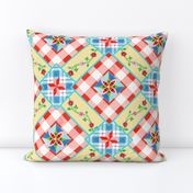 Cottage Chic Gingham Allover