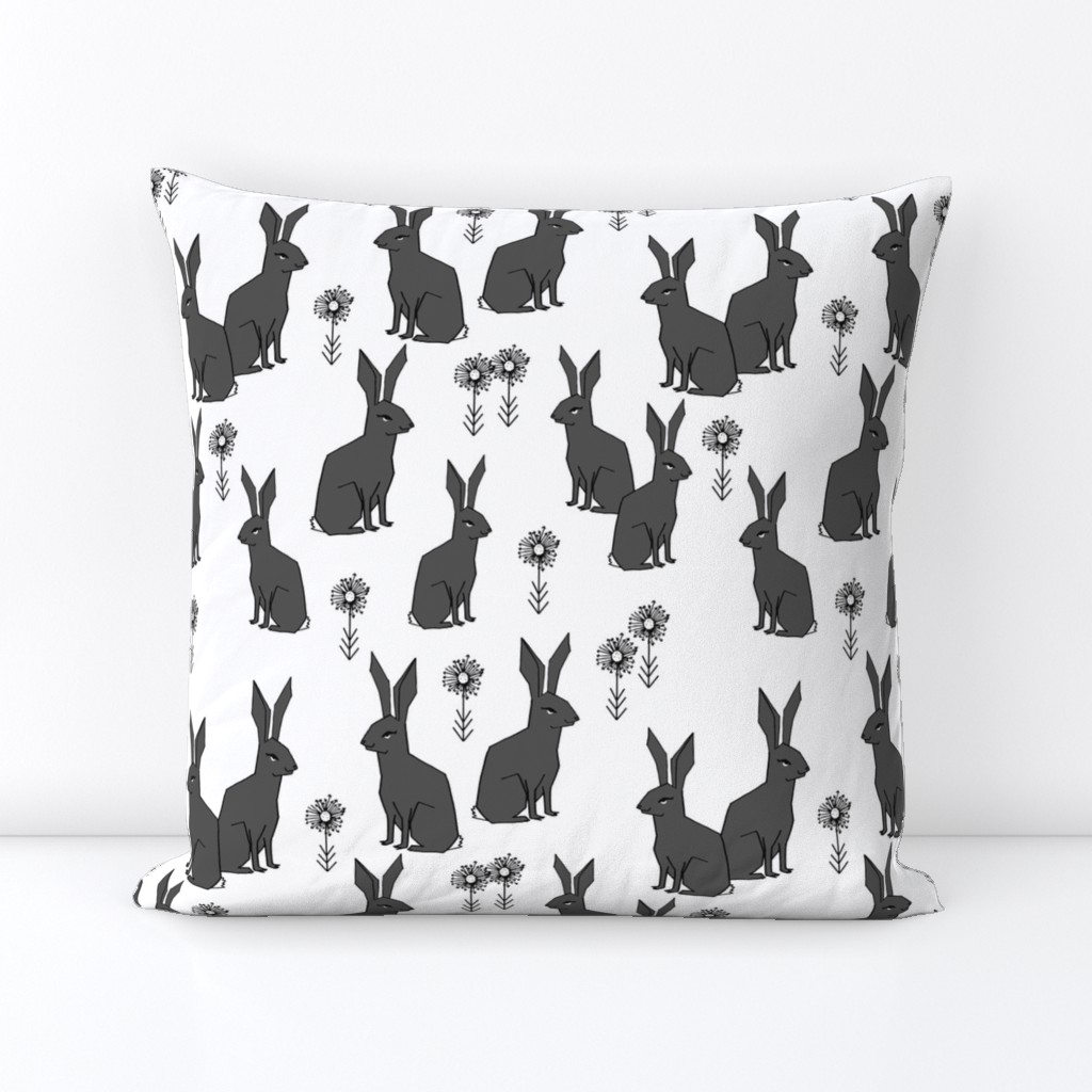 rabbit // rabbits charcoal grey rabbit sweet bunnies