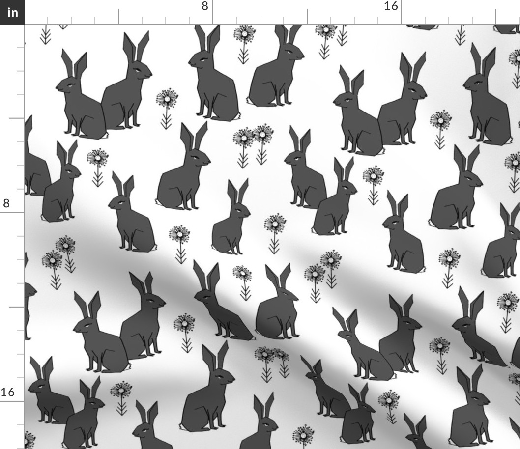 rabbit // rabbits charcoal grey rabbit sweet bunnies