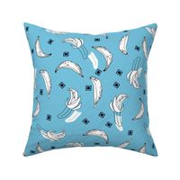 Bananas - Soft Blue/Canary by Andrea Lauren