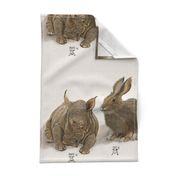 Rhino and Hare - Large