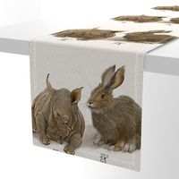 Rhino and Hare - Large