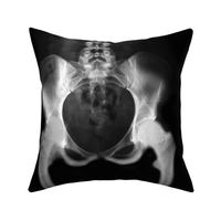 X Ray Skeletons Halloween Costume Fabric